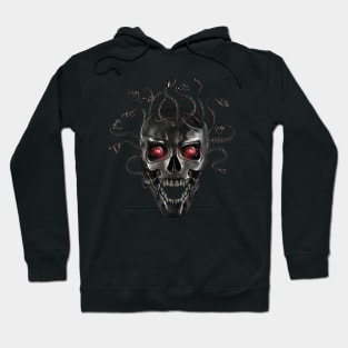 Metal skull medusa Hoodie